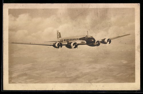 Flugzeug focke wulf - ak, fw